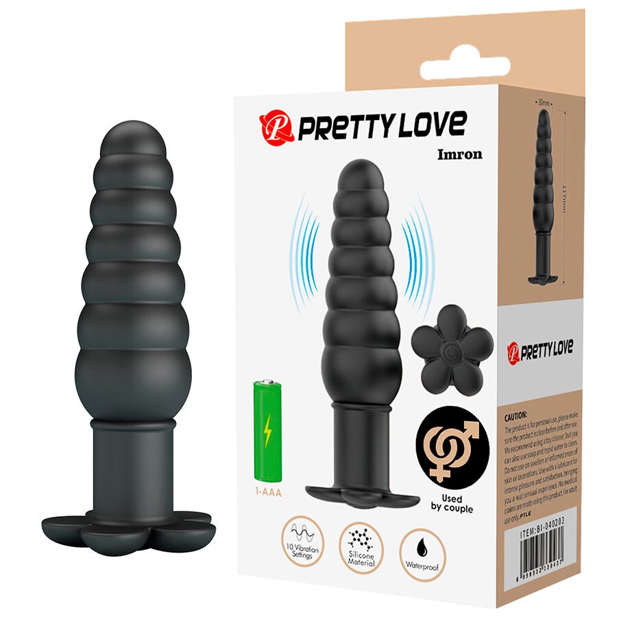 POTENTE - PRETTY LOVE - IMRON PLUG ANAL VIBRATÓRIO