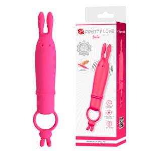 POTENTE - PRETTY LOVE - DELIA VIBRADOR RABBIT COM ANEL DE RESISTÊNCIA