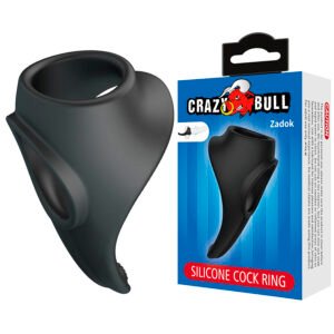 POTENTE - CRAZY BULL - ZADOK ANEL ERGONÔMICO COM ESTIMULADOR PERINEAL