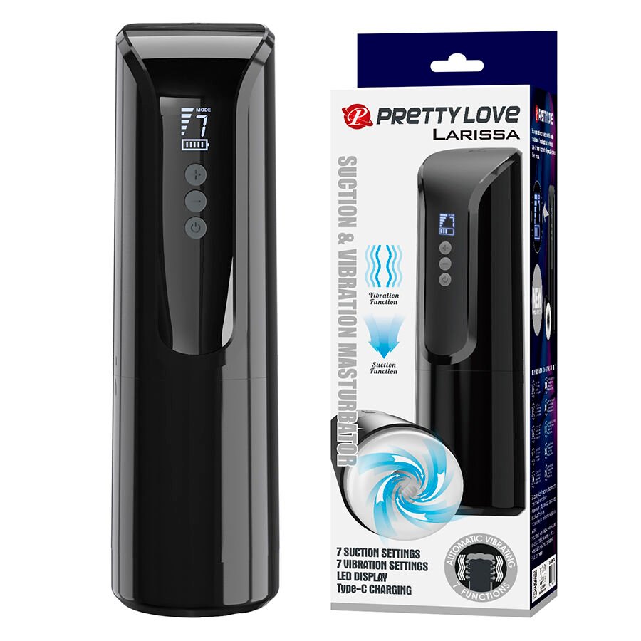 POTENTE - PRETTY LOVE - LARISSA MASTURBADOR DE SUCÇÃO VIBRATÓRIO