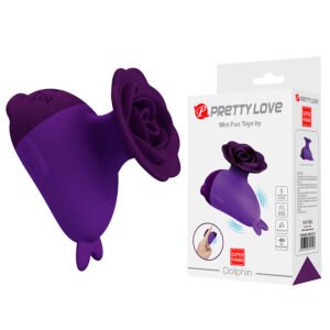 POTENTE - PRETTY LOVE - DOLPHIN MINI VIBRADOR COM CLIP