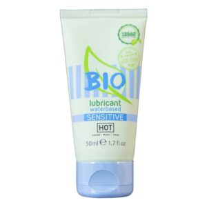 POTENTE - HOT - BIO LUBRIFICANTE À BASE ÁGUA SENSITIV 50 ML