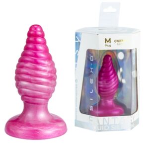 POTENTE - SILEXD - CHERRY PLUG ANAL FANTASY DE SILICONE LÍQUIDO TERMOREATIVO ROSA 9