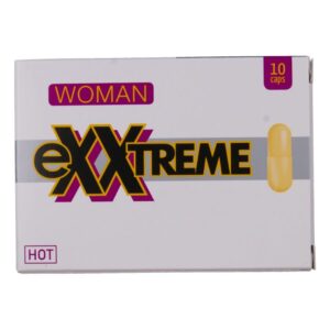 POTENTE - HOT - EXXTREME CÁPSULAS LIBIDIN PARA MULHER 10 UNIDADES