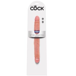 POTENTE - KING COCK - SLIM DILDO DUPLO 30 CM