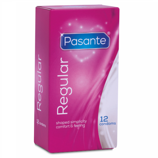 POTENTE - PASANTE - PRESERVATIVOS REGULARES 12 PACK