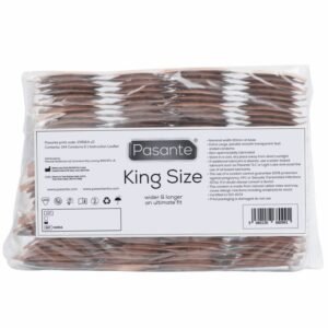 POTENTE - PASANTE - SACO DE PRESERVATIVOS KING SIZE 144 UNIDADES