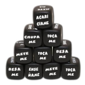 POTENTE - DIABLO PICANTE - DADOS DE AO PRETOS