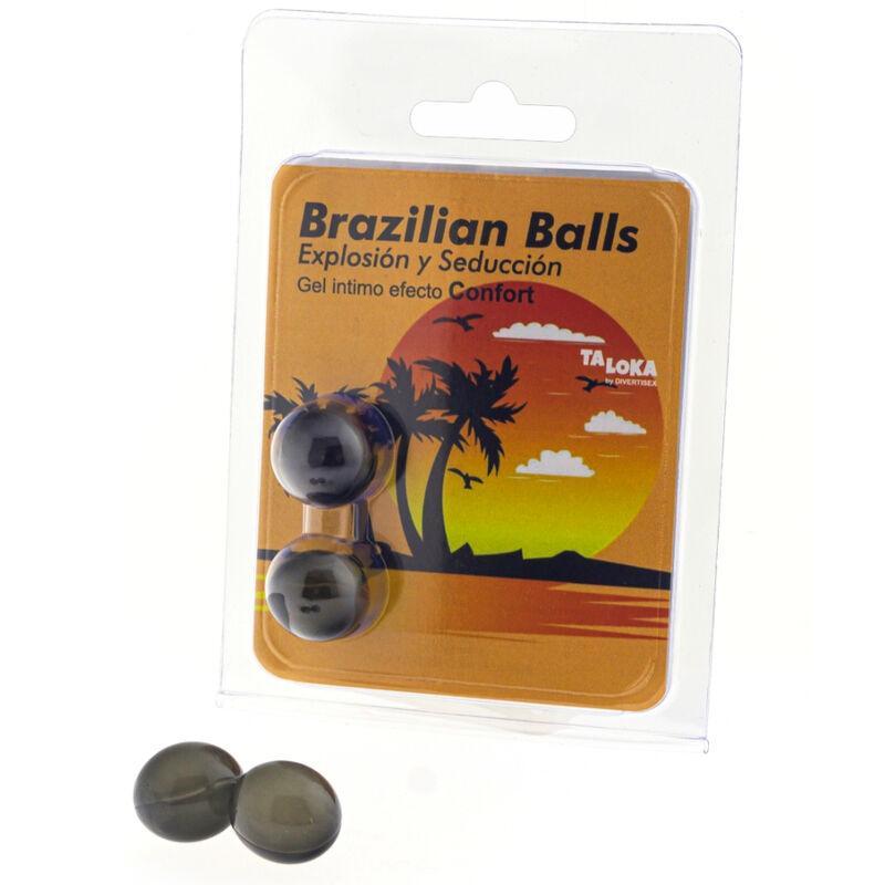 POTENTE - TALOKA - 2 BOLAS BRASILEIRAS GEL EMOCIONANTE EFEITO CONFORTO