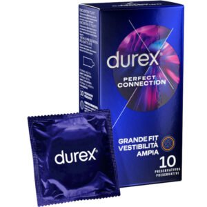 POTENTE - DUREX - CONEXÃO PERFEITA LUBRIFICAÇÃO EXTRA DE SILICONE 10 UNIDADES