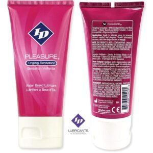 POTENTE - ID PLEASURE - LUBRIFICANTE  BASE DE GUA TINGING SENSATION TRAVEL TUBE 60 ML