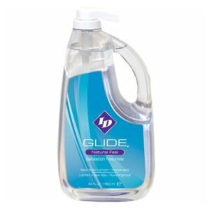 POTENTE - ID GLIDE - LUBRIFICANTE À BASE DE ÁGUA + SENSAÇÃO NATURAL HIPOALERGÉNICA 1900 ML