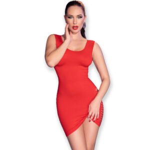 POTENTE - CHILIROSE - VESTIDO CR 4622 VERMELHO S/M