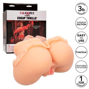 POTENTE - CALEXOTICS - THE PEEP SHOW GIRL DUPLO MASTURBADOR REALISTA CARNE