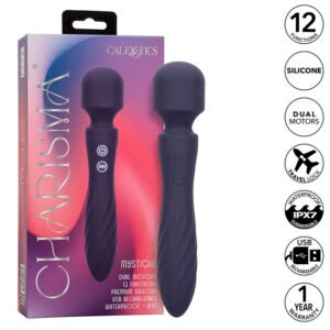 POTENTE - CALEXOTICS - CHARISMA MYSTIQUE MASSAGER DUAL MOTORS 12 FUNÇÕES 20