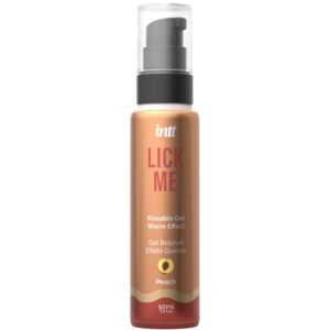 POTENTE - INTT - LICK ME PEACH GEL COMESTÍVEL EFEITO CALOR