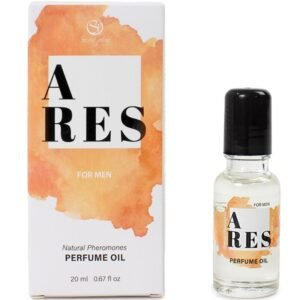 POTENTE - SECRETPLAY - ARES PERFUME NATURAL FEROMONAS EM ÓLEO PARA HOMENS 20 ML