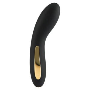 POTENTE - TOYJOY - VIBRADOR PRETO COM LUZ LUMINADA