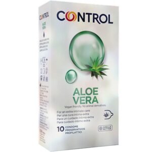 POTENTE - CONTROL - PRESERVATIVOS COM ALOE VERA 10 UNIDADES