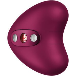 POTENTE - FUN FACTORY - VIBRADOR LIBERA AIR PULSE VERMELHO VINHO