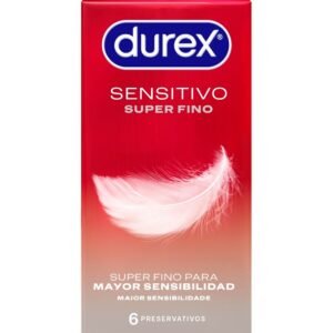 POTENTE - DUREX - SUPER THIN SENSÍVEL 6 UNIDADES
