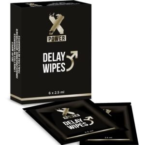 POTENTE - X POWER - DELAY WIPES 6 UNIDADES