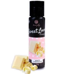 POTENTE - SECRETPLAY - GEL DOCE AMOR CHOCOLATE BRANCO 60 ML