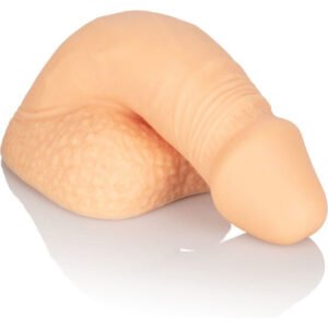 POTENTE - CALEXOTICS - EMBALAGEM DE SILICONE PÊNIS 12.75 CM CARNE