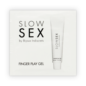 POTENTE - BIJOUX - SLOW SEX GEL DE MASSAGEM COM FINGER PLAY DOSE ÚNICA