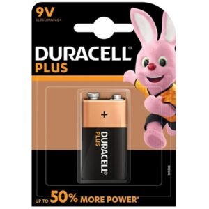 POTENTE - DURACELL - BATERIA PLUS POWER 9V LR61 1UNIDADE