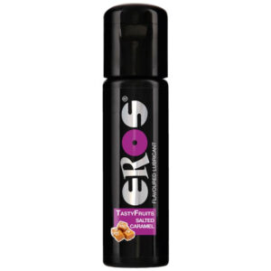 POTENTE - EROS - LUBRIFICANTE DE CARAMELO SALGADO DE FRUTAS SABOROSAS 100 ML