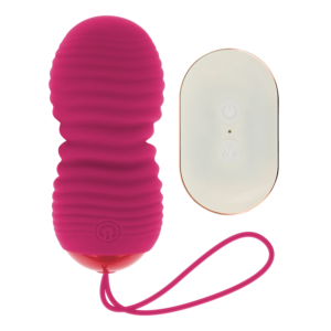 POTENTE - OHMAMA - OVO DE CONTROLE REMOTO 7 MODOS PARA CIMA E PARA BAIXO ROSA