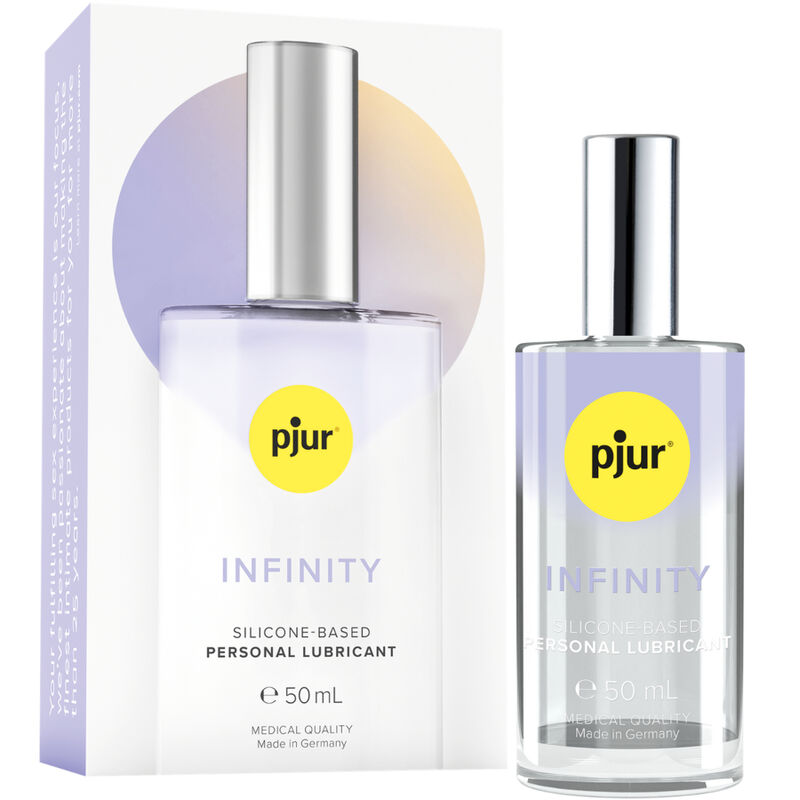 POTENTE - PJUR - LUBRIFICANTE PESSOAL BASE DE SILICONE INFINITY 50 ML