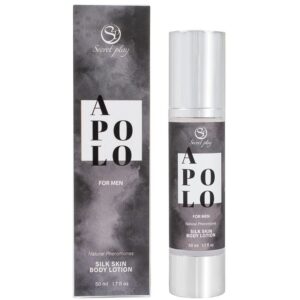 POTENTE - SECRETPLAY - LOÇÃO DE PELE APOLO SILK PARA HOMENS 50 ML