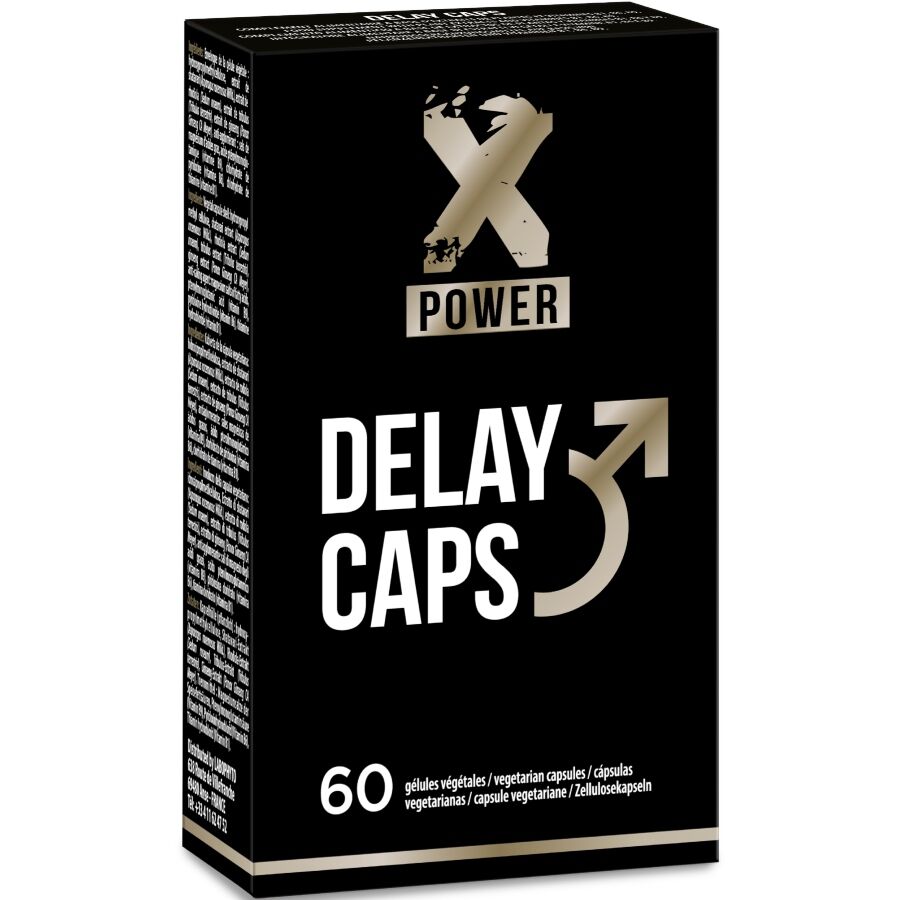 POTENTE - XPOWER - CÁPSULAS PARA RETARDAR A EJACULAÇÃO - 60 CÁPSULAS