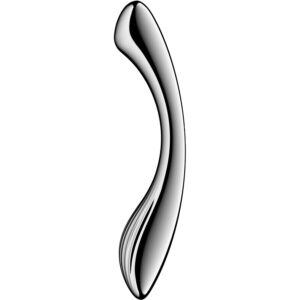POTENTE - SATISFYER - PURE GRAVITY 1 DILDO DE AÇO INOXIDÁVEL COM DUAS EXTREMIDADES