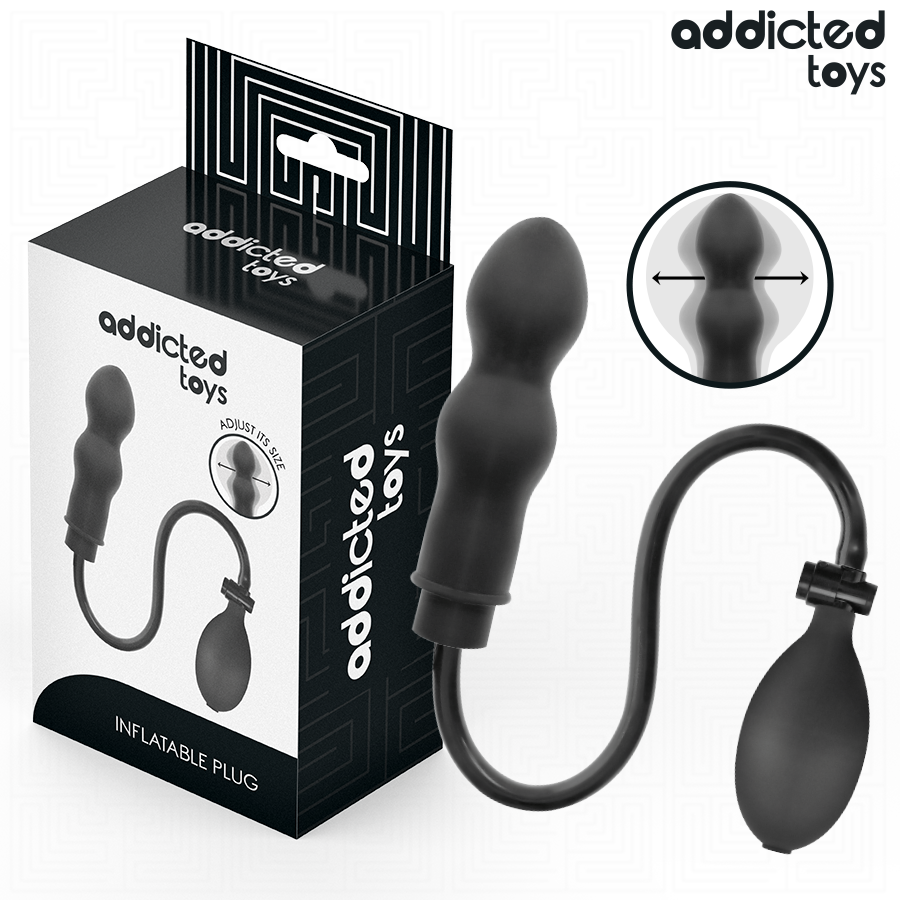 POTENTE - ADDICTED TOYS - PLUG ANAL INFLÁVEL MODELO 1