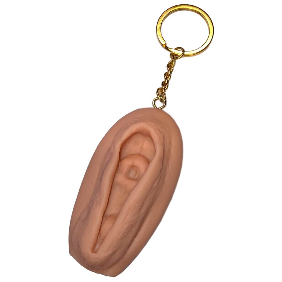 POTENTE - DIABLO PICANTE - CHAVEIRO VAGINA TOM CLARO