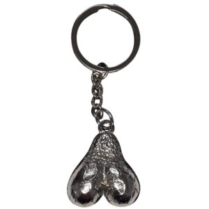 POTENTE - DIABLO PICANTE - CHAVEIRO DE METAL COM OVOS DE PRATA
