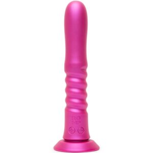 POTENTE - ROMP - JIGGLE VIBRADOR COM MOVIMENTOS PARA CIMA E PARA BAIXO COM VENTOSA ROSA