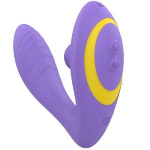 POTENTE - ROMP - REVERB ESTIMULADOR DE PONTO G E DISPOSITIVO DE SUCÇÃO CLITORIAL REVERB ROXO