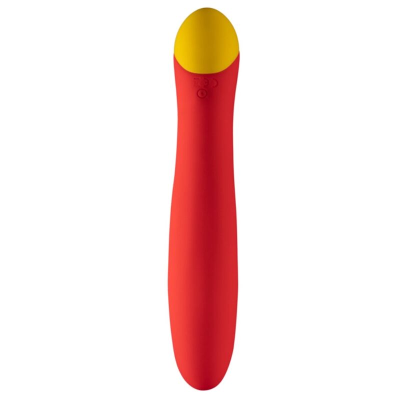 POTENTE - ROMP - HYPE VIBRADOR MULTIFUNCIONAL PARA PONTO G VERMELHO