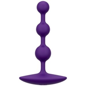 POTENTE - ROMP - AMP CONTAS ANAL DE SILICONE FLEXÍVEIS ROXAS 12