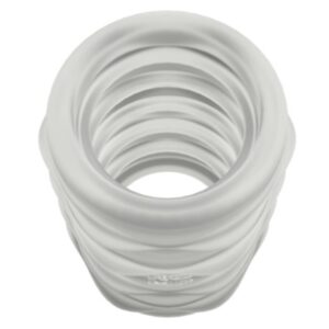 POTENTE - ROMP - MOSH MASTURBADOR MASCULINO TRANSPARENTE COM BAINHA REVERSÍVEL DE 6 CM
