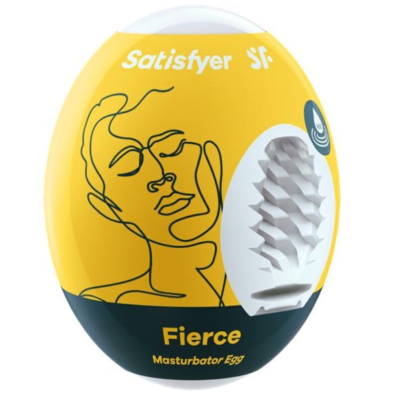 POTENTE - SATISFYER - OVO DE MASTURBADOR FIERCE