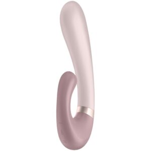 POTENTE - SATISFYER - APLICATIVO VIBRADOR DE ONDAS DE CALOR ROSA