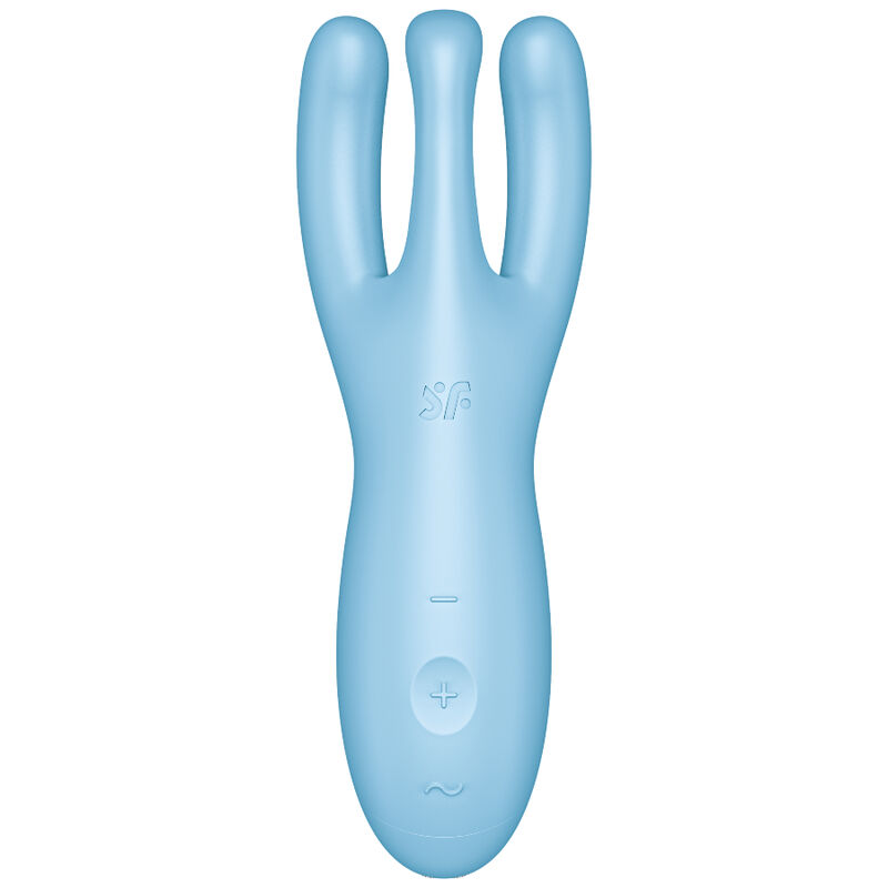 SATISFYER - APP VIBRADOR THREESOME 4 AZUL - Image 6