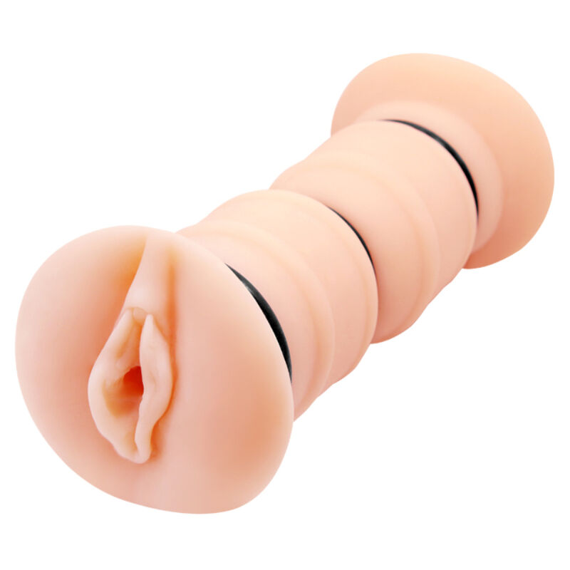 POTENTE - CRAZY BULL - MASTURBADOR DE VAGINA DUPLA REALÍSTICA EMMA