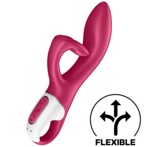 POTENTE - SATISFYER - VIBRADOR EBRACE ME GSPOT BERRY