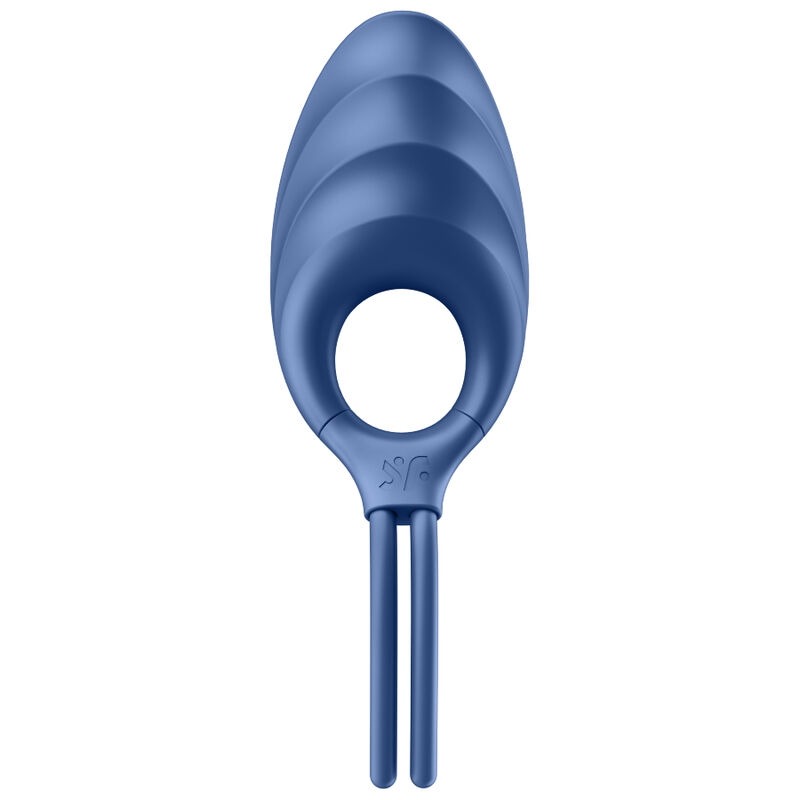 SATISFYER - VIBRADOR DE ANEL ESPADADISTA AZUL - Image 5